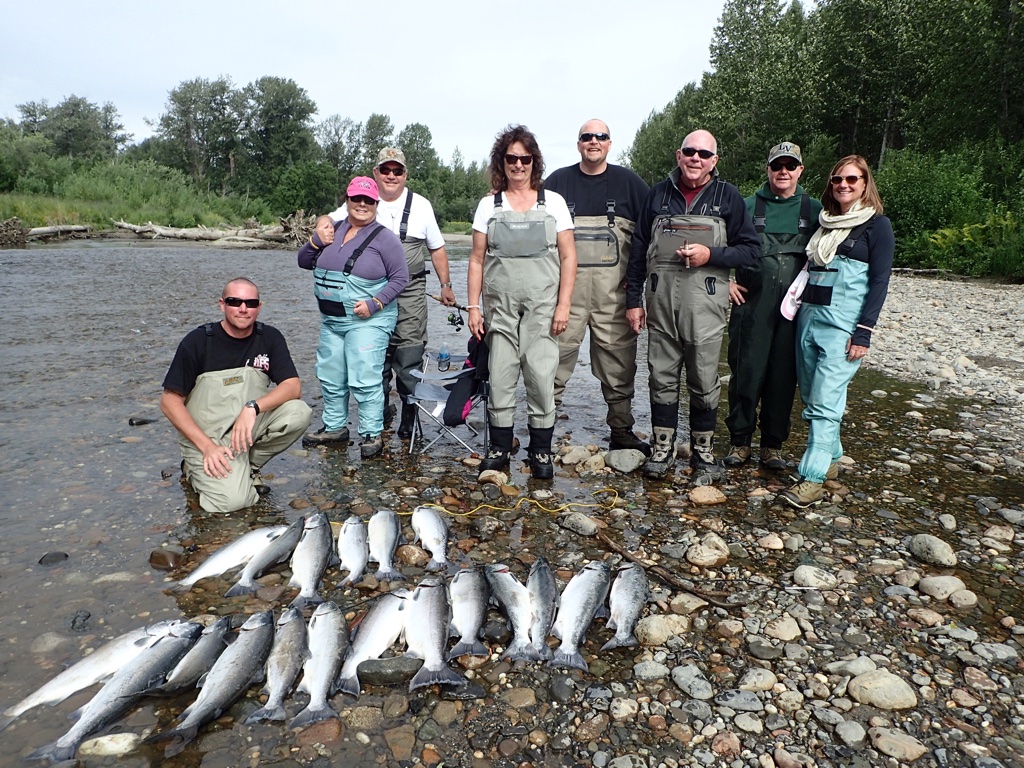 Kenai River Silver Salmon Fishing